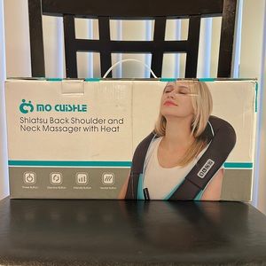 MoCuishle Shiatsu Back Shoulder and Neck Massager with Heat